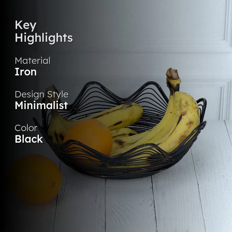 Ectora Wavy Fruit Basket media 2