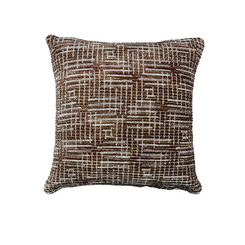 GeoMirage Cushion Cover - Brown media 3