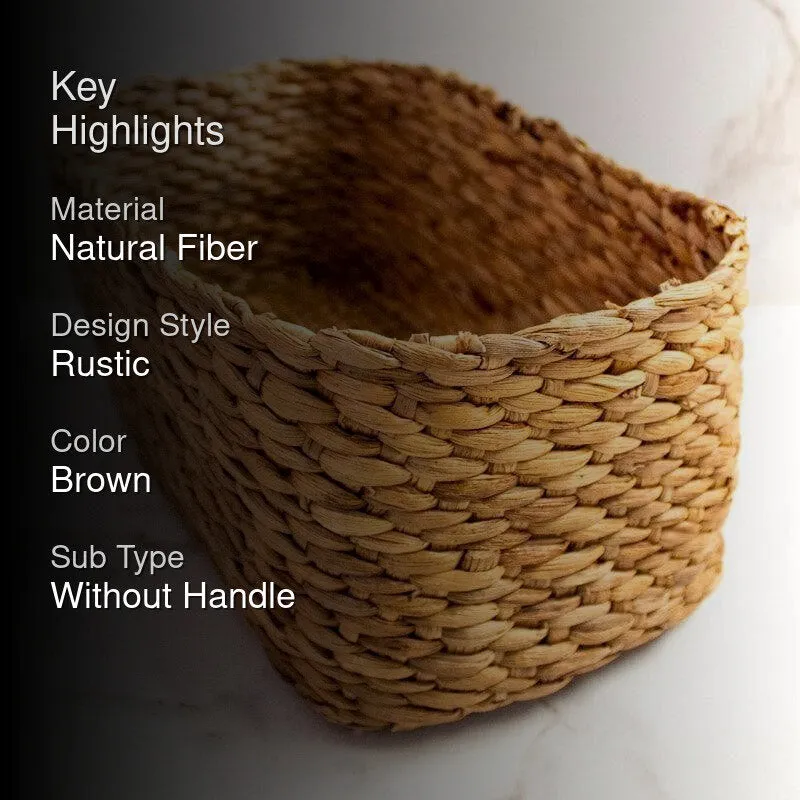 Tamish Natural Fiber Storage Basket media 2