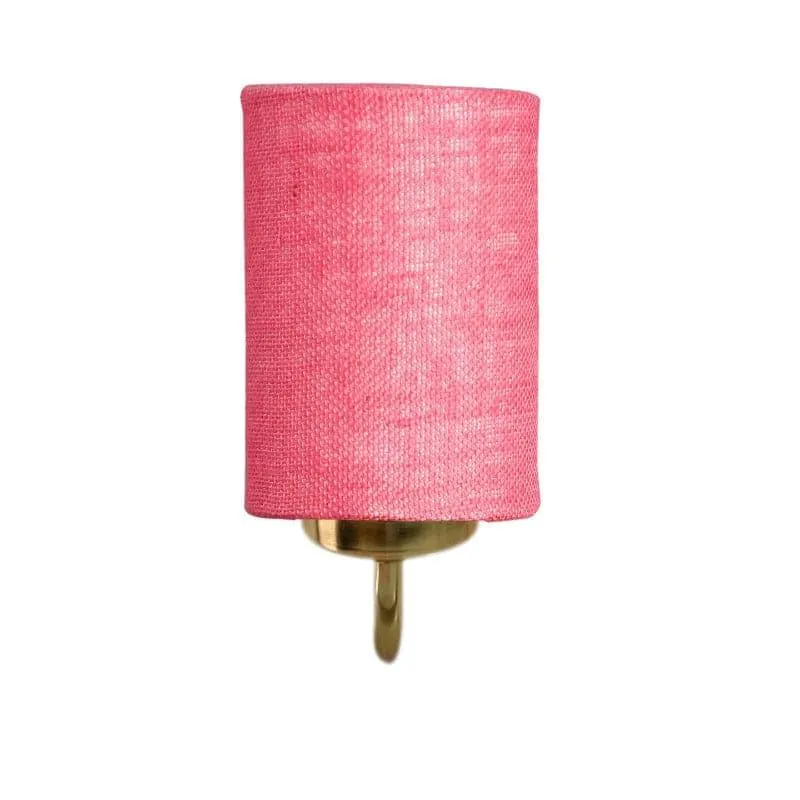 Galora Neva Fabric & Metal Wall Lamp - Pink media 4