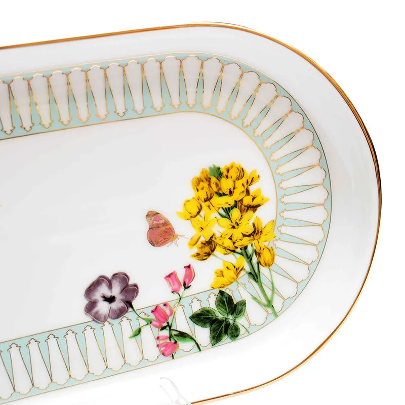 Basant Oval Porcelain Platter media 3