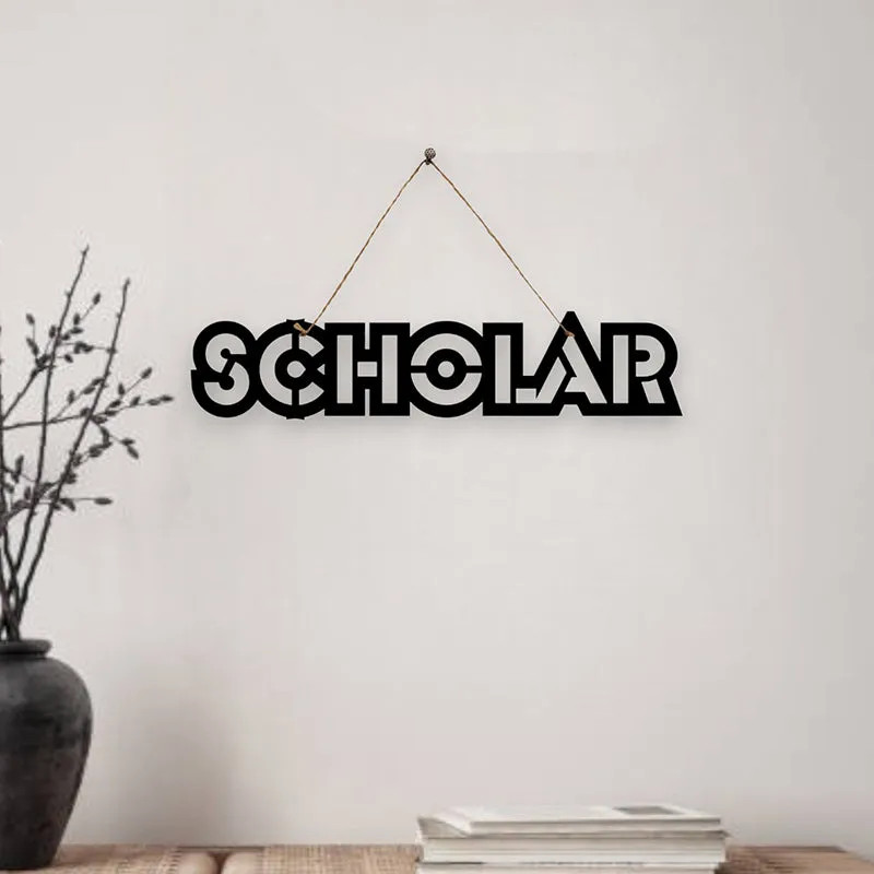 Scholar Mild Steel Wall Accent media 1
