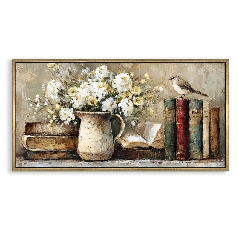 Calmtones Canvas Wall Painting With Frame media 3