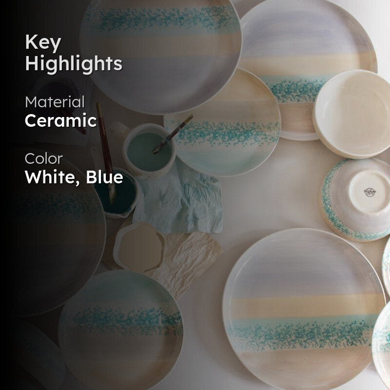 Herman Handpainted Dinner Plate - Set Of Four media 2