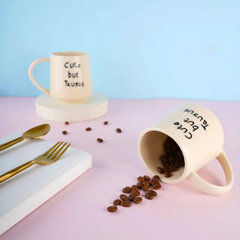 Cute But Taurus Coffee Mug (250 mL) media 5