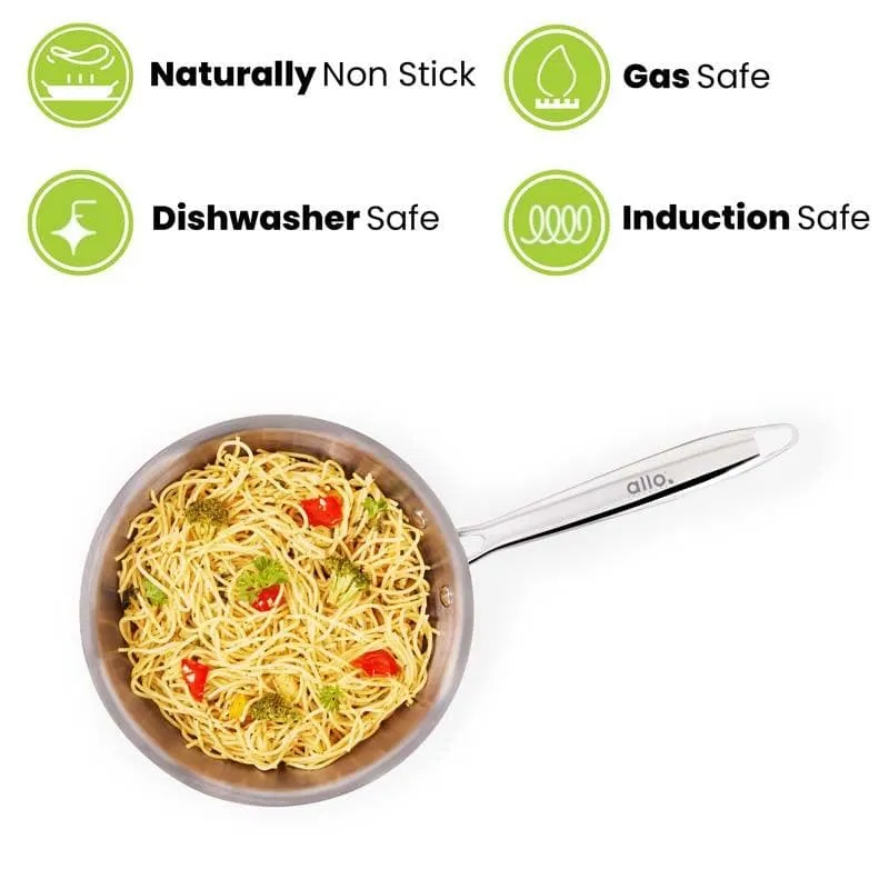 Kenzo Induction Safe Wok - 2700 ML / 9 Inches media 4