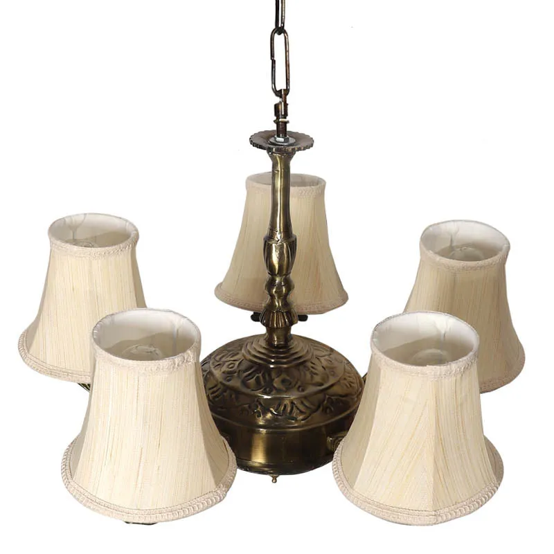 Velas Conical Golden Antique Ceiling Lamp media 3