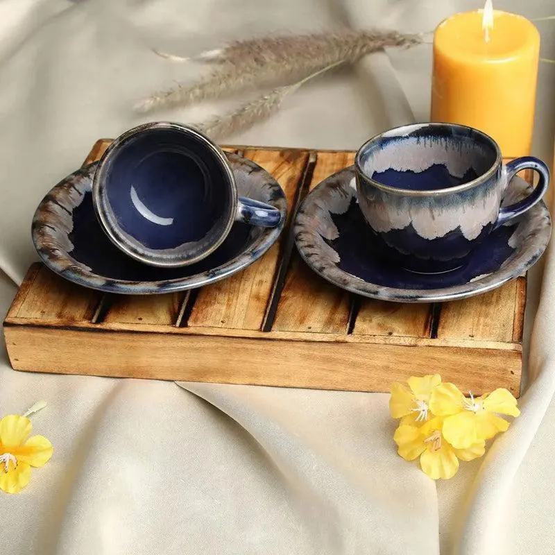 Halmi Handmade Cup & Saucer - 300 ML media 4