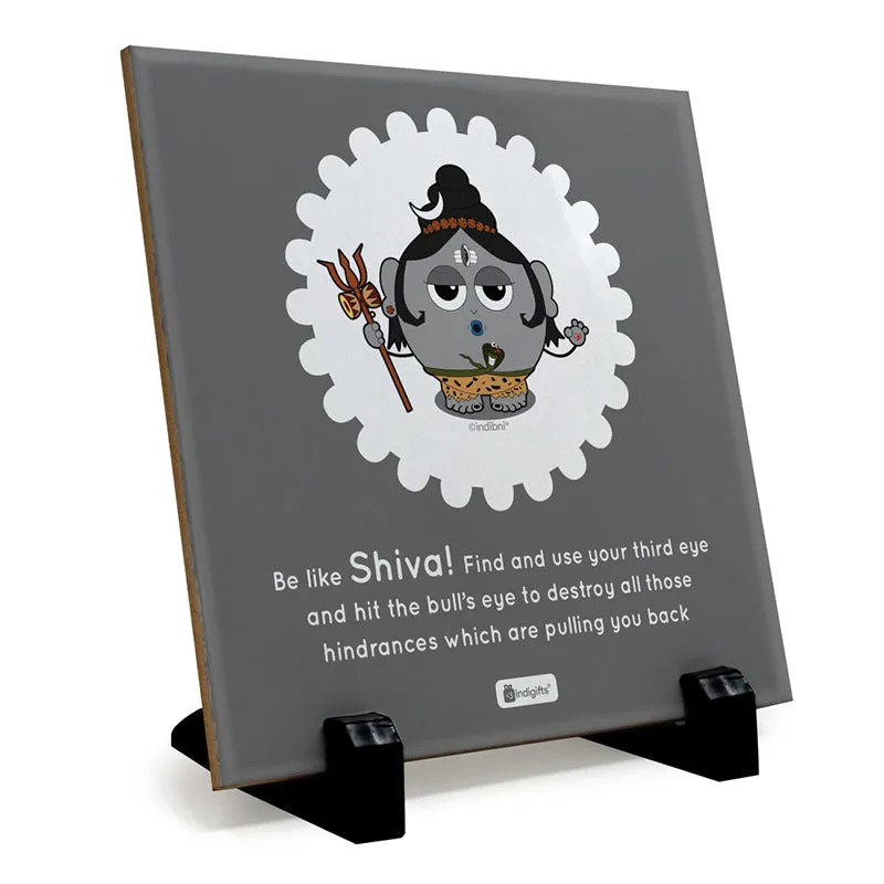 Whimsy Cute Shiva Motivational Showpiece media 4
