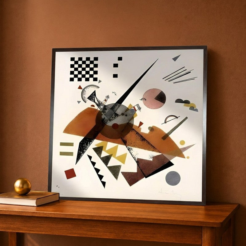 Orange Canvas Wall Paintings - 26 x 26 Inches