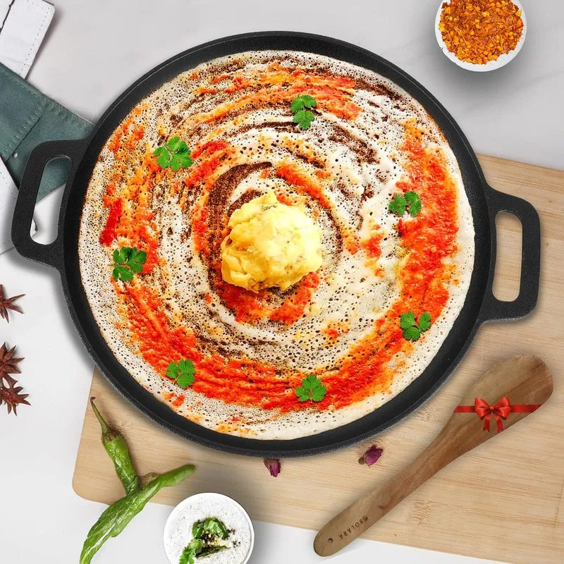 Solara Brewora Cast Iron Dosa Tawa - 30 cm media 3
