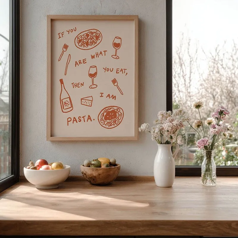 Redplush Barline Archival Canvas Wall Art - Brown media 6