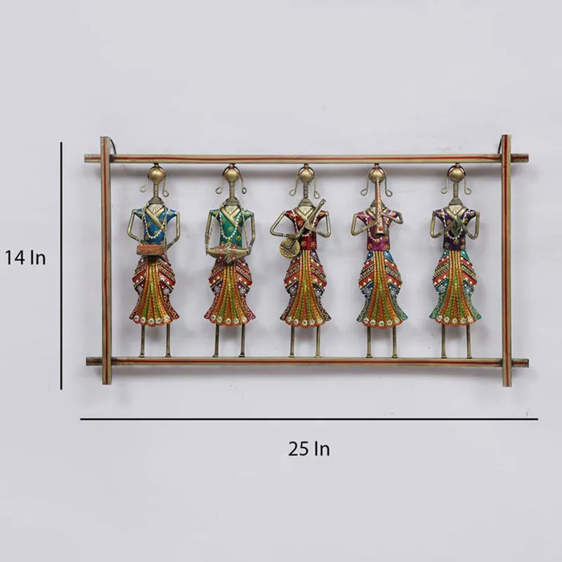 Tribe Of Dancers Iron Wall Accent media 5