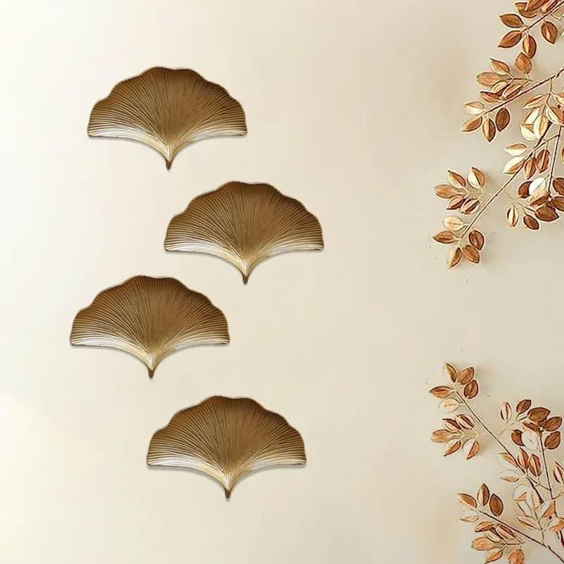 Flowery MDF Wall Accent - Set Of Four media 3