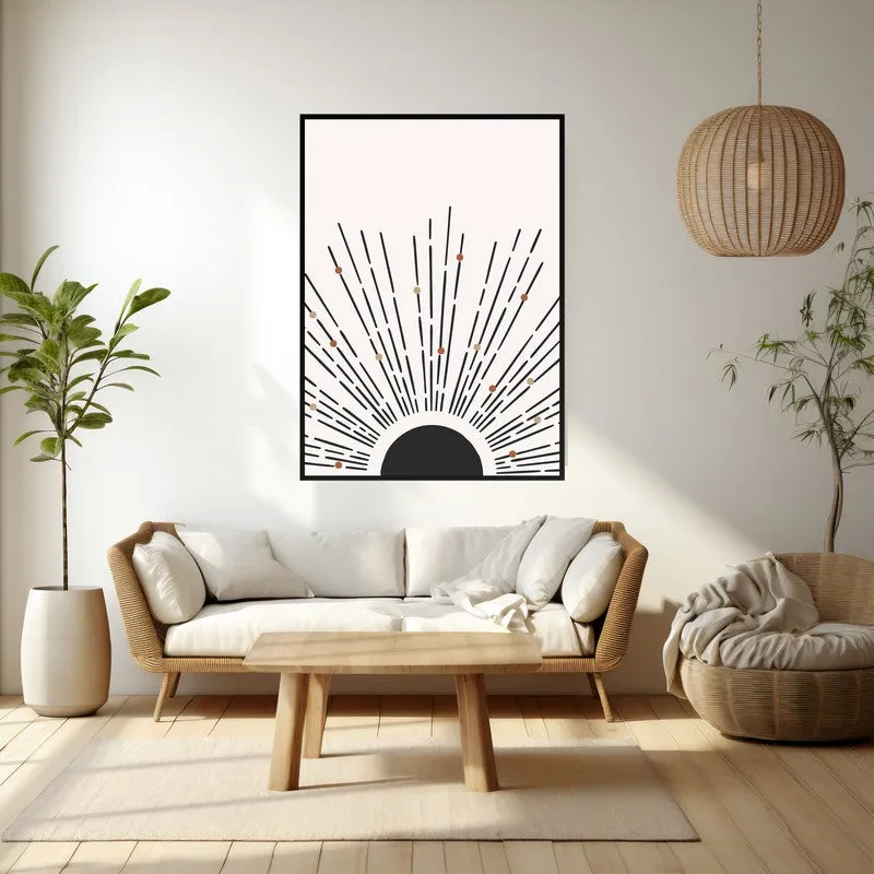 Raggio Archival Canvas Wall Art - Black Frame media 3