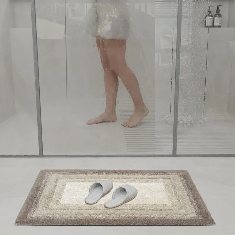 Dryora Cotton Bath Mat - Beige media 4