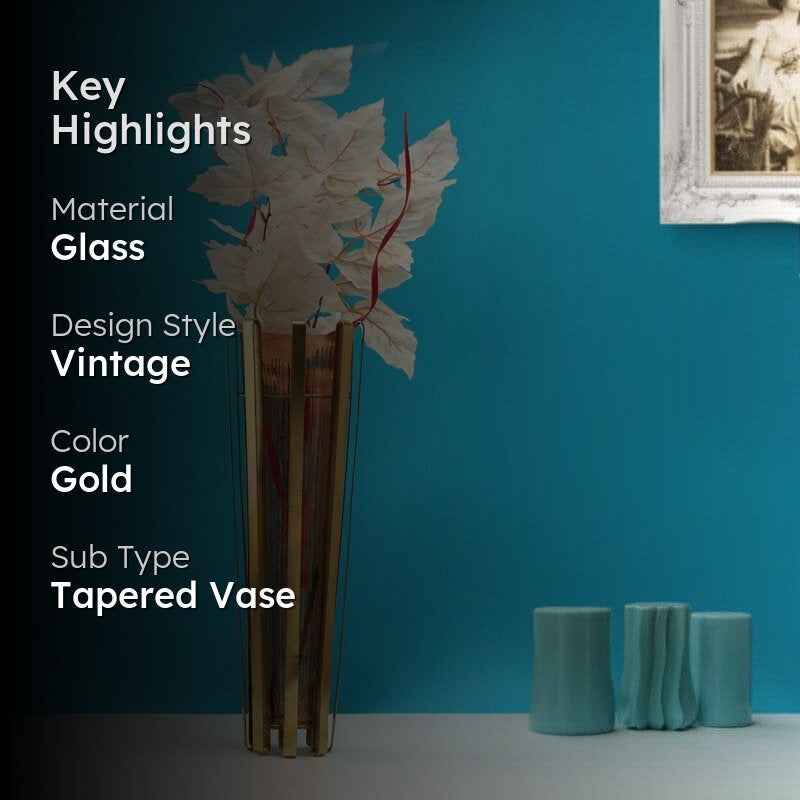 Solange Glass Vase - Amber media 2