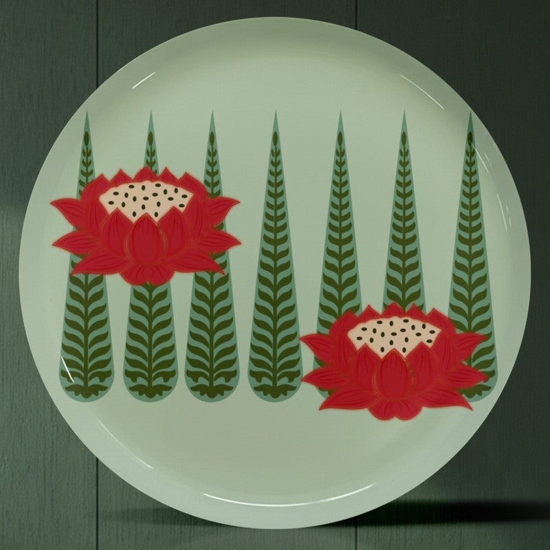Petal Poetry Metal Wall Plates - Set Of Five media 5