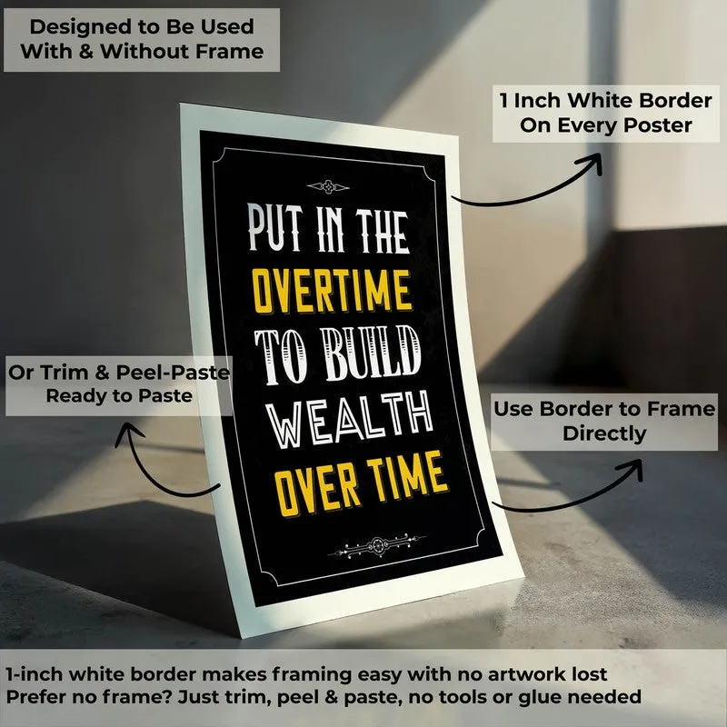 Wealth in Overtime Wall Poster media 9