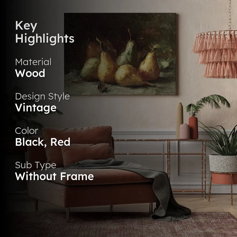 Pear Glow Wood Wall Art media 2