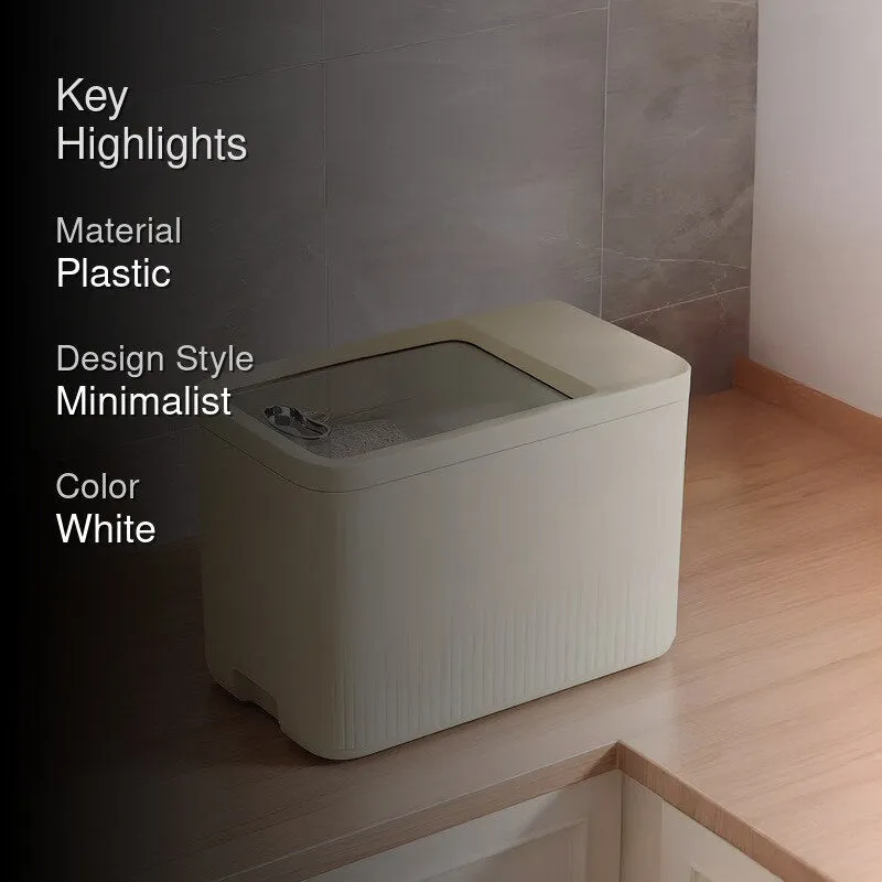 Rioware CleanDrop Utility Plastic Rice Container - 10L media 2