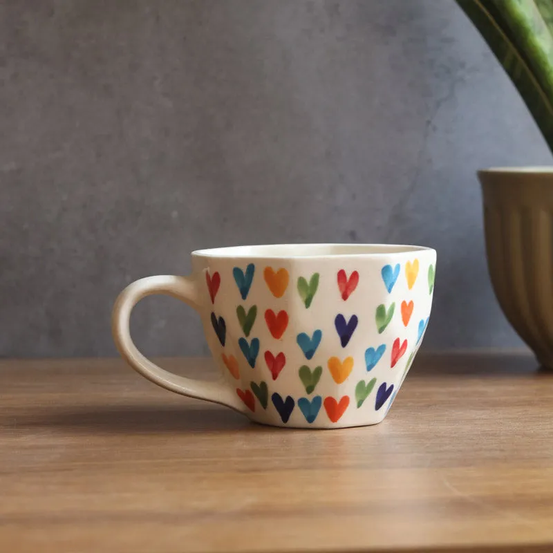 Halepa Ceramic Tea Cup (200 mL Each) - Set of Six media 6