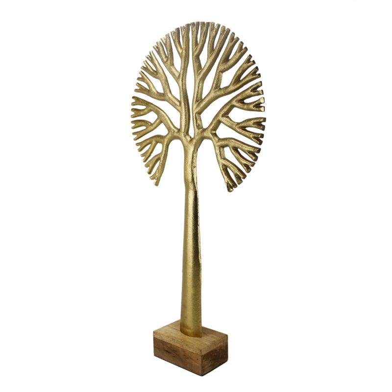 Masai Agna Tree Showpiece - Gold media 4