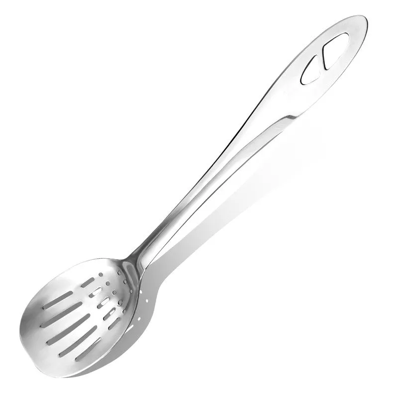 Slotted Stainless Steel Serving Spoon - 35 CM media 3