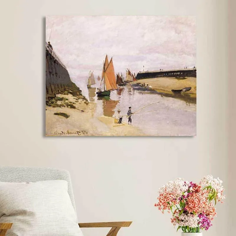 Trouville Boat Canvas Wall Art media 3