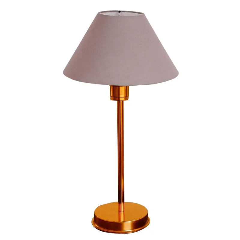 Kavira Zyra Metal Table Lamp - Grey media 5