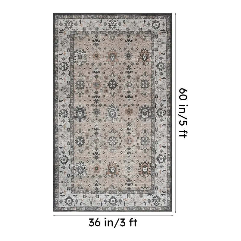 Mehfil Velvet Rectangle Anti-Skid Carpet media 10