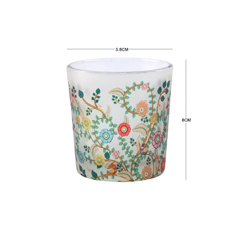 Floral Vine Candle Votive - Set Of Two media 3
