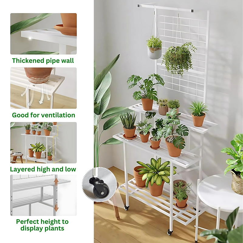 Iside Metal Planter Stand media 4