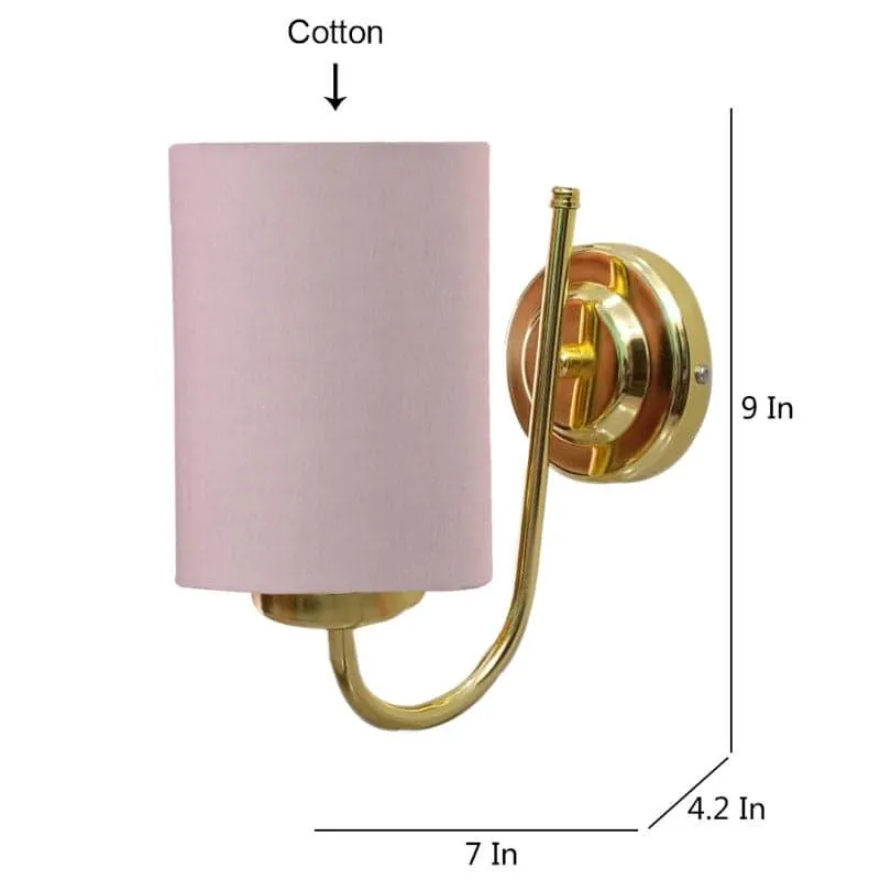 Galora Hepa Fabric & Metal Wall Lamp - Grey media 5