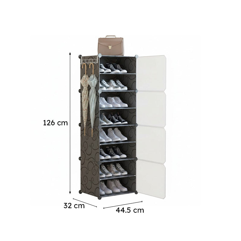 SoleScape Grey Plastic & Metal Shoe Racks media 7