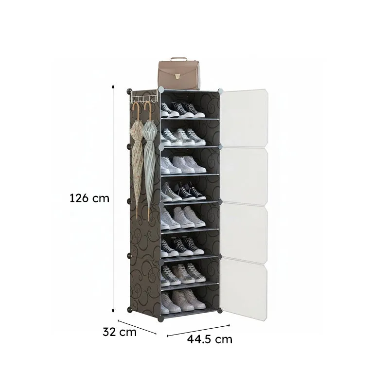 SoleScape Grey Plastic & Metal Shoe Racks media 7