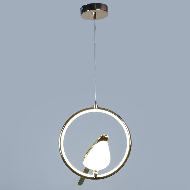 Avian Halo Iron Ceiling Lamp - Round media 10