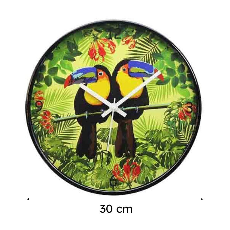 Tropical Toucan Wall Clock media 7