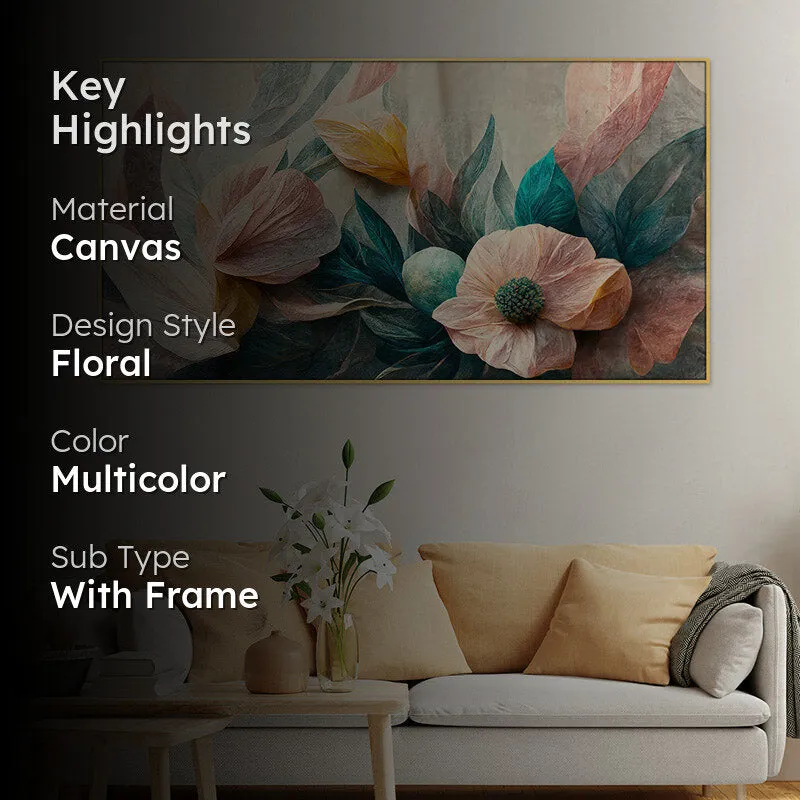 Brie Flora Canvas Wall Painting media 2