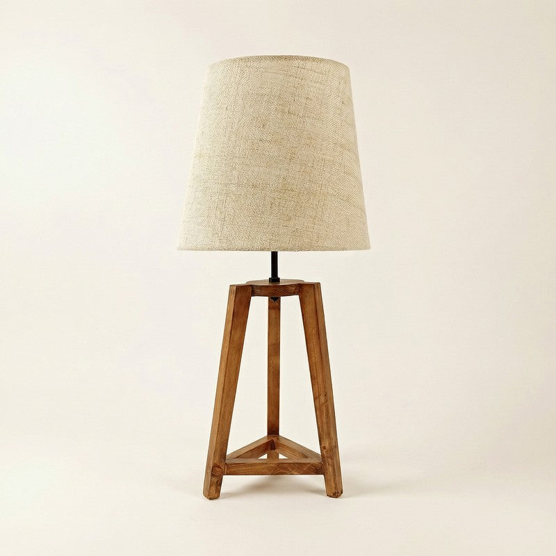 Magna Lux Jute Table Lamp - Brown,Beige media 4