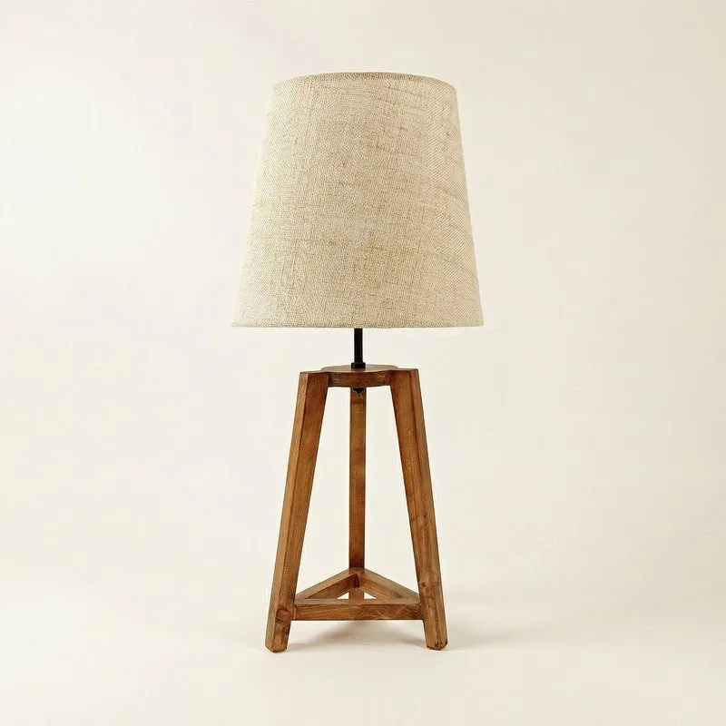 Magna Lux Jute Table Lamp - Brown,Beige media 4