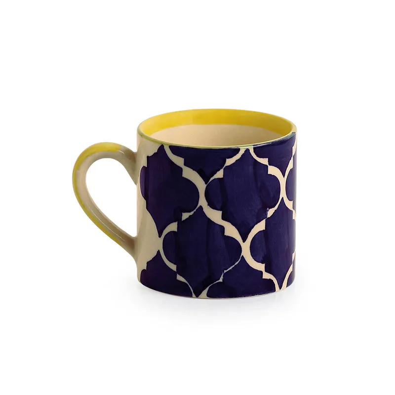 Moroccan Ceramic Tea Cup (200 mL Each) - Set of Six media 5