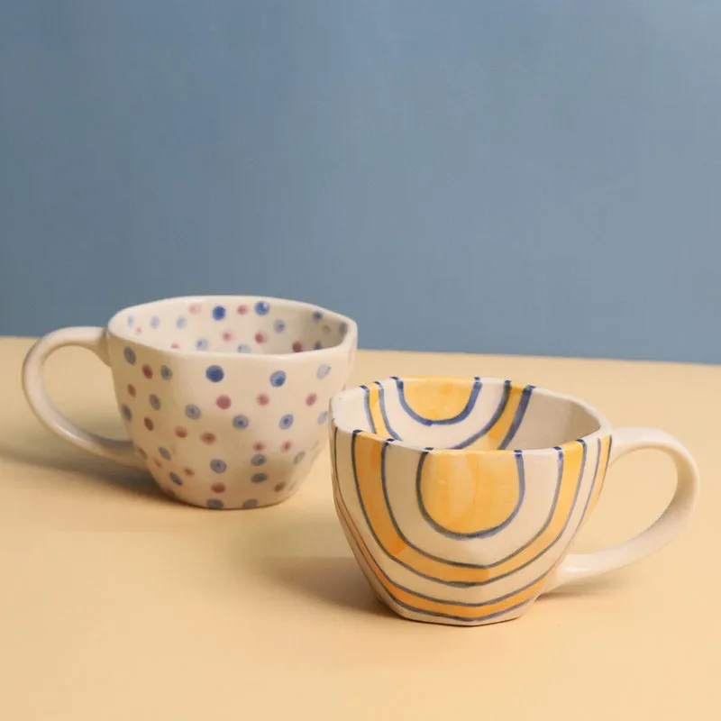 Mangira Ceramic Tea Cup (200 mL Each) - Set of Two media 5
