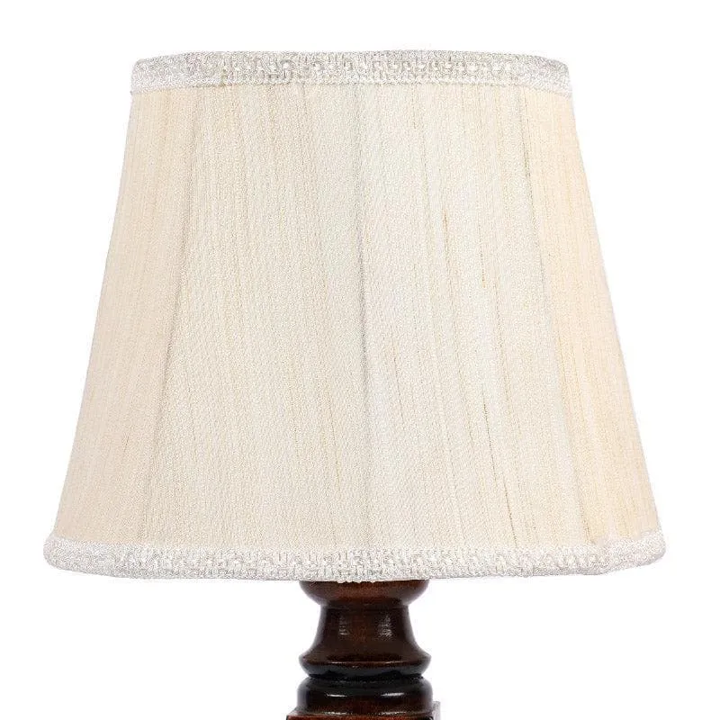 Roda Raul Fabric Table Lamp - Beige,Brown media 5