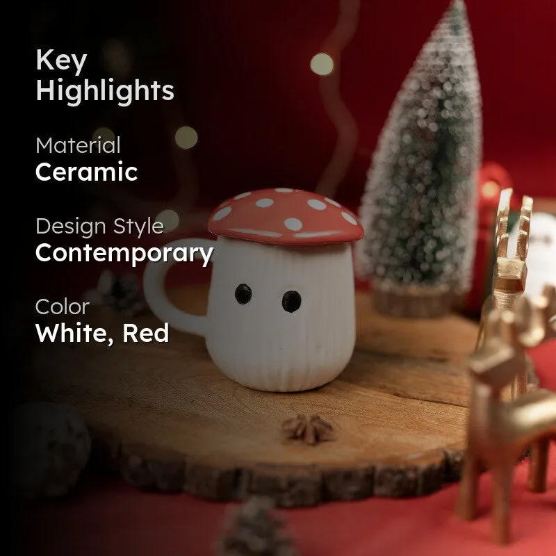 Festive Ceramic Coffee Mug (270 mL) media 2