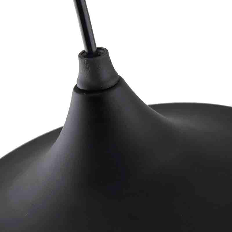 Crystal Crown Metal Ceiling Lamp - Black media 5