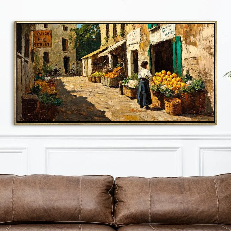 Daytrade Canvas Wall Painting With Frame media 4