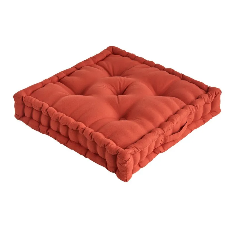 Marlon Floor Cushion (Terracotta Brown) - Set Of Four media 4