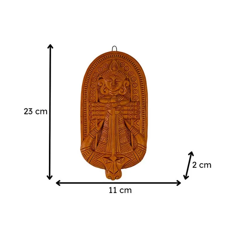 Mrittika Durga Terracotta Wall Accent media 8