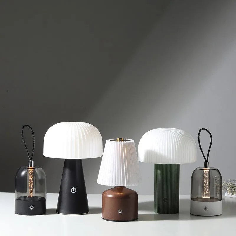 Ulvira Halo Table Lamp - Green,White media 6